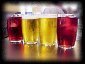 Cerveza y tinto de verano