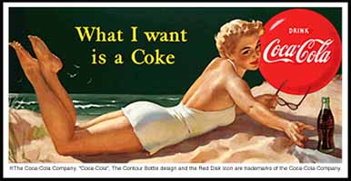 "Haga una pausa y beba Coca Cola"