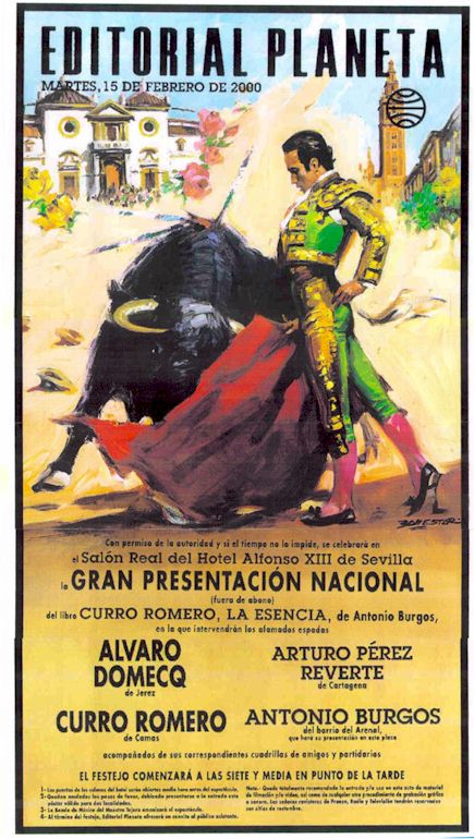 Cartel del acto de presentacin  