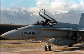 F-18 espaol participante en la Guerra de Kosovo